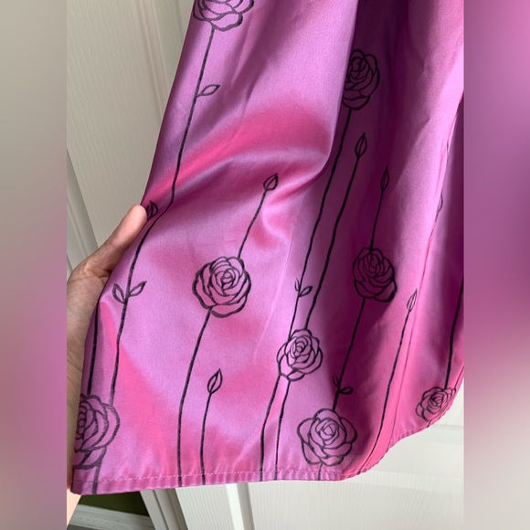 Vintage Beautiful purple ombre iridescent dress size 10 - Picture 7 of 8
